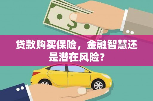郑州贷款购买保险，金融智慧还是潜在风险？