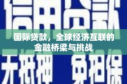 郑州国际贷款，全球经济互联的金融桥梁与挑战