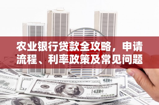 郑州农业银行贷款全攻略，申请流程、利率政策及常见问题解析