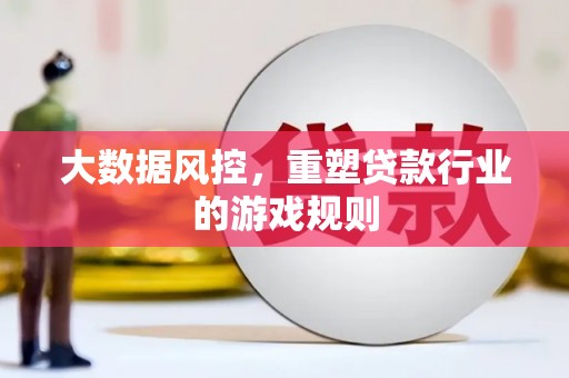 郑州大数据风控，重塑贷款行业的游戏规则