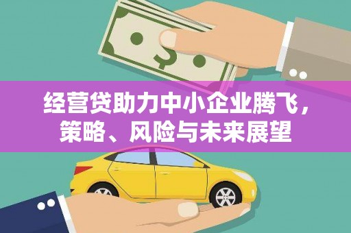 郑州经营贷助力中小企业腾飞，策略、风险与未来展望