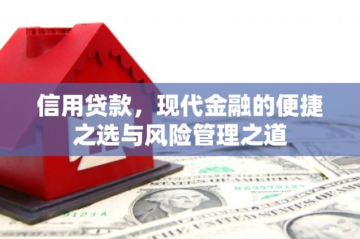 郑州信用贷款，现代金融的便捷之选与风险管理之道
