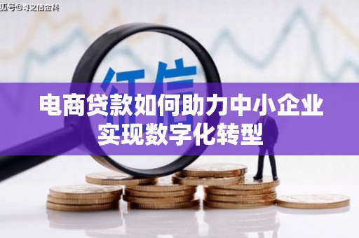 郑州电商贷款如何助力中小企业实现数字化转型