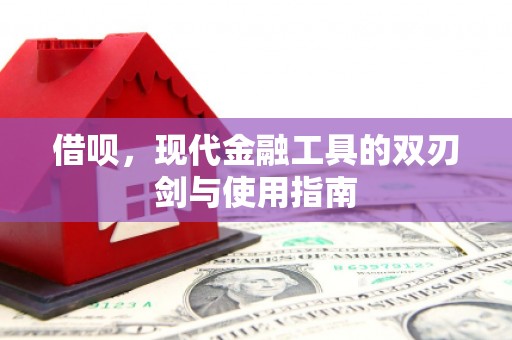 郑州借呗，现代金融工具的双刃剑与使用指南