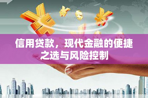 郑州信用贷款，现代金融的便捷之选与风险控制