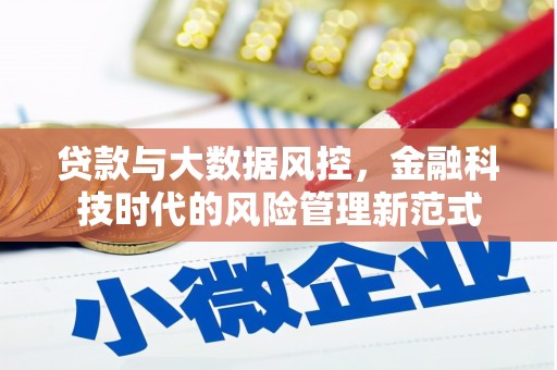 郑州贷款与大数据风控，金融科技时代的风险管理新范式