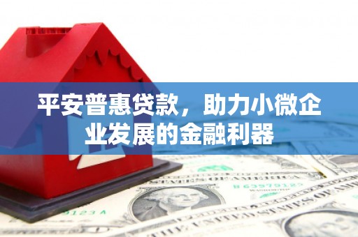 郑州平安普惠贷款，助力小微企业发展的金融利器