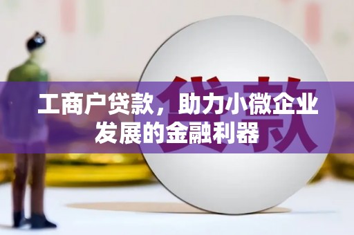 郑州工商户贷款，助力小微企业发展的金融利器