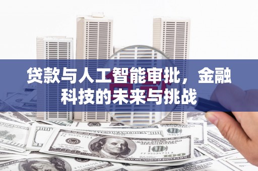 郑州贷款与人工智能审批，金融科技的未来与挑战