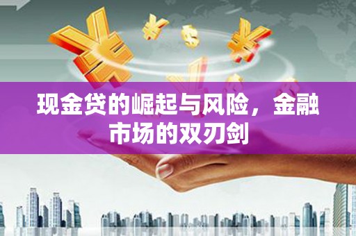 郑州现金贷的崛起与风险，金融市场的双刃剑