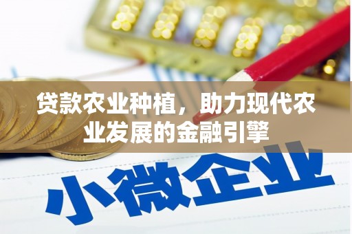 郑州贷款农业种植，助力现代农业发展的金融引擎