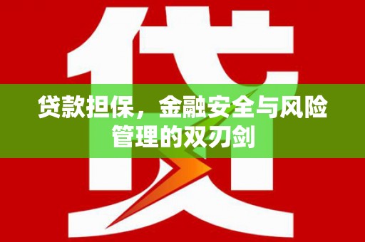 郑州贷款担保，金融安全与风险管理的双刃剑