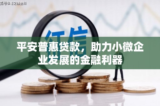 郑州平安普惠贷款，助力小微企业发展的金融利器