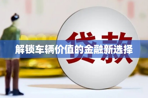 郑州解锁车辆价值的金融新选择