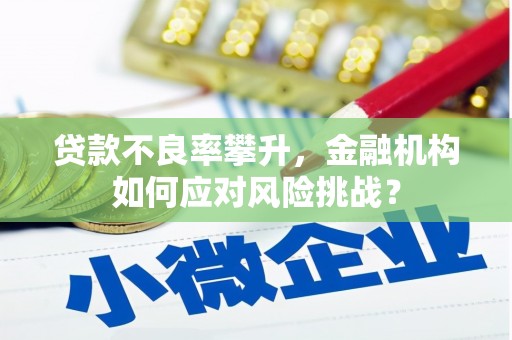 郑州贷款不良率攀升，金融机构如何应对风险挑战？