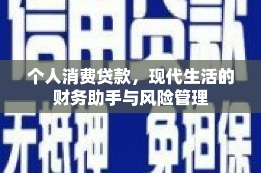 郑州个人消费贷款，现代生活的财务助手与风险管理