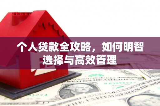 郑州个人贷款全攻略，如何明智选择与高效管理