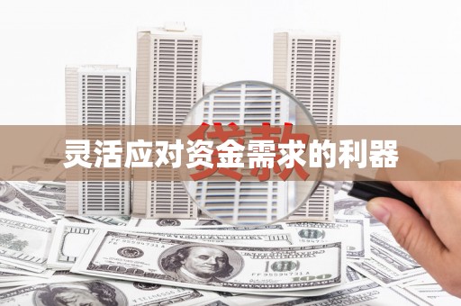 郑州灵活应对资金需求的利器