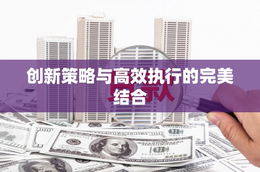 郑州创新策略与高效执行的完美结合