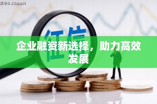 郑州企业融资新选择，助力高效发展